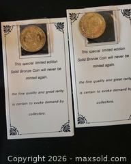 MaxSold Auction: Lot of 9 Commemorative First Day Covers & Presentation Coins - San Jose (California, USA) PARTNER MANAGED Estate Sale Online Auction - Dunn Ave