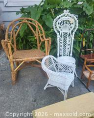 MaxSold Auction: Lot of 9 Small / Doll Furniture Pieces - San Jose (California, USA) PARTNER MANAGED Estate Sale Online Auction - Dunn Ave