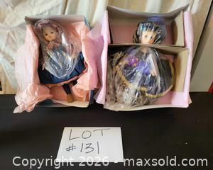 MaxSold Auction: Madame Alexander Lot of 2 Boxed Collectible 14-inch Dolls - San Jose (California, USA) PARTNER MANAGED Estate Sale Online Auction - Dunn Ave