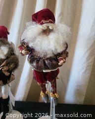 MaxSold Auction: Mark Roberts pair of Santa figurines, 8–9 in - San Jose (California, USA) PARTNER MANAGED Estate Sale Online Auction - Dunn Ave