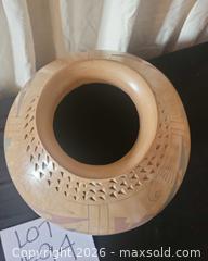 MaxSold Auction: Mata Ortiz Pottery ~ Benjamin Soto signed coiled vessel - San Jose (California, USA) PARTNER MANAGED Estate Sale Online Auction - Dunn Ave