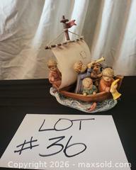 MaxSold Auction: M.I. Hummel / Goebel Porcelain Children in Boat "Land in Site" with Original Box  - San Jose (California, USA) PARTNER MANAGED Estate Sale Online Auction - Dunn Ave