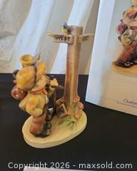 MaxSold Auction: M.J. Hummel (Goebel) Crossroads Porcelain Figurine, 1990 - San Jose (California, USA) PARTNER MANAGED Estate Sale Online Auction - Dunn Ave