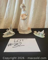 MaxSold Auction: NAO (Lladró) Porcelain Figurine Lot — 3 Groups - San Jose (California, USA) PARTNER MANAGED Estate Sale Online Auction - Dunn Ave