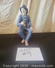 MaxSold Auction: NAO Lladro Porcelain Seated Fisherman Figurine, 17" Tall - San Jose (California, USA) PARTNER MANAGED Estate Sale Online Auction - Dunn Ave