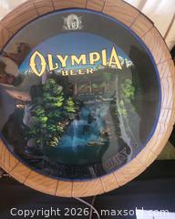 MaxSold Auction: Pair of Olympia Beer Lighted Advertising Signs - San Jose (California, USA) PARTNER MANAGED Estate Sale Online Auction - Dunn Ave
