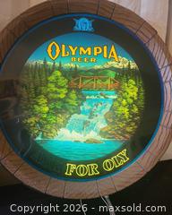 MaxSold Auction: Pair of Olympia Beer Lighted Advertising Signs - San Jose (California, USA) PARTNER MANAGED Estate Sale Online Auction - Dunn Ave