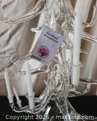 MaxSold Auction: Parisevetro Hand-Blown Glass Christmas Tree Candelabra - San Jose (California, USA) PARTNER MANAGED Estate Sale Online Auction - Dunn Ave