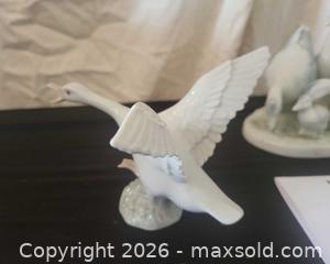 MaxSold Auction:  Porcelain Girl with Geese Group & Separate Lladró Flying Goose - San Jose (California, USA) PARTNER MANAGED Estate Sale Online Auction - Dunn Ave