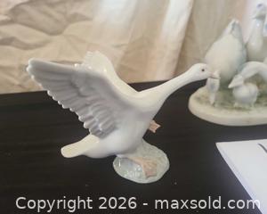 MaxSold Auction:  Porcelain Girl with Geese Group & Separate Lladró Flying Goose - San Jose (California, USA) PARTNER MANAGED Estate Sale Online Auction - Dunn Ave