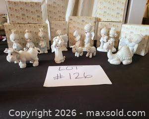 MaxSold Auction: Precious Moments (Enesco) Lot of 12 Porcelain Figurines - San Jose (California, USA) PARTNER MANAGED Estate Sale Online Auction - Dunn Ave