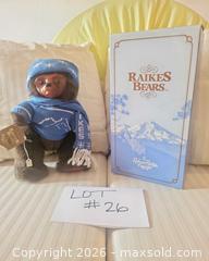 MaxSold Auction: Raikes Bears (Applause) 12in Carved Wood & Faux Fur Bear - San Jose (California, USA) PARTNER MANAGED Estate Sale Online Auction - Dunn Ave