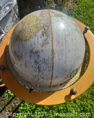 MaxSold Auction: Replogle World Classic 16 in Globe with Wood Rings & Brass-Tone Stand - San Jose (California, USA) PARTNER MANAGED Estate Sale Online Auction - Dunn Ave