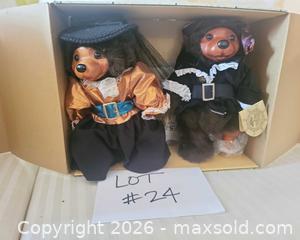 MaxSold Auction: Robert Raikes Pirates of the Pacific Bear Pair (1989) - San Jose (California, USA) PARTNER MANAGED Estate Sale Online Auction - Dunn Ave