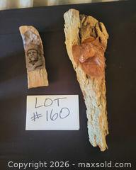 MaxSold Auction: Ronald J. Adamson Carved Wood Bark Wall Art Lot (Horse, Male Bust) - San Jose (California, USA) PARTNER MANAGED Estate Sale Online Auction - Dunn Ave