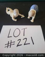 MaxSold Auction: Royal Copenhagen Porcelain Crawling Baby Figurine Pair - San Jose (California, USA) PARTNER MANAGED Estate Sale Online Auction - Dunn Ave