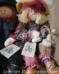 MaxSold Auction: Set of 4 Little Souls Cloth Collectible Dolls - San Jose (California, USA) PARTNER MANAGED Estate Sale Online Auction - Dunn Ave