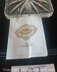 MaxSold Auction: Shannon Crystal (by Godinger) Footed Compote, 9.5" - San Jose (California, USA) PARTNER MANAGED Estate Sale Online Auction - Dunn Ave