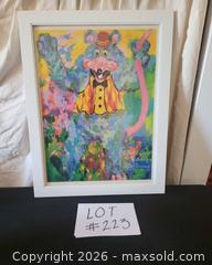 MaxSold Auction: Signed LeRoy Neiman Chuck E. Cheese Lithograph - San Jose (California, USA) PARTNER MANAGED Estate Sale Online Auction - Dunn Ave