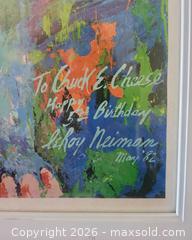 MaxSold Auction: Signed LeRoy Neiman Chuck E. Cheese Lithograph - San Jose (California, USA) PARTNER MANAGED Estate Sale Online Auction - Dunn Ave