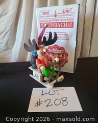 MaxSold Auction: Steinbach S 768 - TM14 "Rudolph on Sleigh" Wooden Christmas Figure - San Jose (California, USA) PARTNER MANAGED Estate Sale Online Auction - Dunn Ave