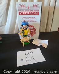 MaxSold Auction: Steinbach Wooden Räuchermann Painter/Artist Figure - San Jose (California, USA) PARTNER MANAGED Estate Sale Online Auction - Dunn Ave