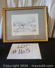 MaxSold Auction: Thomas Kinkade Gardens Beyond Autumn Gate Collector Sketch Print - San Jose (California, USA) PARTNER MANAGED Estate Sale Online Auction - Dunn Ave