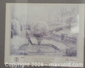 MaxSold Auction: Thomas Kinkade Gardens Beyond Autumn Gate Collector Sketch Print - San Jose (California, USA) PARTNER MANAGED Estate Sale Online Auction - Dunn Ave