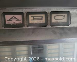 MaxSold Auction: Vintage floor-standing jukebox (record/selector style) — 120 song - San Jose (California, USA) PARTNER MANAGED Estate Sale Online Auction - Dunn Ave