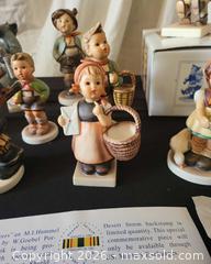 MaxSold Auction: W. Goebel (M.I. Hummel) Porcelain Figurine Lot — 12 Pieces - San Jose (California, USA) PARTNER MANAGED Estate Sale Online Auction - Dunn Ave