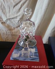 MaxSold Auction: Waterford Crystal Millennium Collection Bell, Shoe & Bonbon Dish - San Jose (California, USA) PARTNER MANAGED Estate Sale Online Auction - Dunn Ave