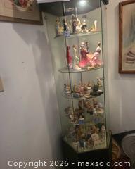 MaxSold Auction: Willitts Galleries Glass Corner Curio Display Cabinet - San Jose (California, USA) PARTNER MANAGED Estate Sale Online Auction - Dunn Ave