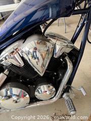 MaxSold Auction: 2020 Honda Fury Cruiser Motorcycle, Metallic Dark Blue, VIN: JH2SC6122LK500292 - Temple (Texas, USA) PARTNER MANAGED Moving Online Auction - Wind Chime Way