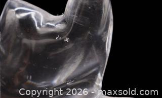 MaxSold Auction: Cristalleries Schneider Mid Century Modern Crystal Mantle Clock - UNTESTED - Cumming (Georgia, USA) SELLER MANAGED Estate Sale Online Auction -  James Burgess Road (Storage)