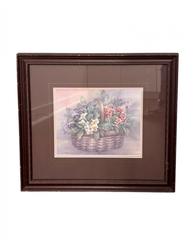 MaxSold Auction: Framed Lena Liu Sweet Pea Floral Bouquet Signed & Numbered Lithograph w/ COA - Cumming (Georgia, USA) SELLER MANAGED Estate Sale Online Auction -  James Burgess Road (Storage)