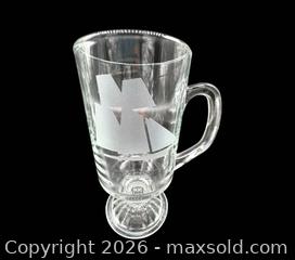 MaxSold Auction: Vintage Clipper Ship Etched Footed Mug Glass Set Of 8 / Irish Coffee Mugs  - Cumming (Georgia, USA) SELLER MANAGED Estate Sale Online Auction -  James Burgess Road (Storage)