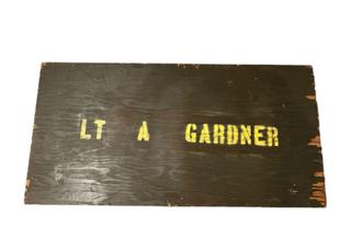 MaxSold Auction: Vintage Military Foot Locker Wooden Trunk USA Army Green 32x16x18 Military Decor - Cumming (Georgia, USA) SELLER MANAGED Estate Sale Online Auction -  James Burgess Road (Storage)