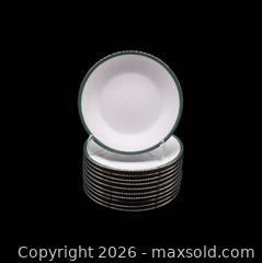 MaxSold Auction: Vintage Noritake “Royale Mint” Salad Plates - Set of 11 - Cumming (Georgia, USA) SELLER MANAGED Estate Sale Online Auction -  James Burgess Road (Storage)