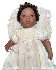 MaxSold Auction: Vintage The Danbury Mint Donna Rubert African American Baby Porcelain Doll - Cumming (Georgia, USA) SELLER MANAGED Estate Sale Online Auction -  James Burgess Road (Storage)