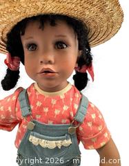 MaxSold Auction: Vintage The Danbury Mint Kelly Rubert African American Porcelain Doll Yasmin - Cumming (Georgia, USA) SELLER MANAGED Estate Sale Online Auction -  James Burgess Road (Storage)