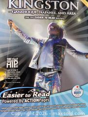 MaxSold Auction: GORD DOWNIE PHONE BOOK - Kingston (Ontario, Canada) SELLER MANAGED Downsizing Online Auction - Rosemund Crescent