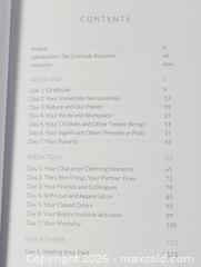 MaxSold Auction: THE GRATITUDE BLUEPRINT BOOK - Kingston (Ontario, Canada) SELLER MANAGED Downsizing Online Auction - Rosemund Crescent