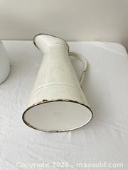 MaxSold Auction: Assortment of vintage enamel containers - Vallejo (California, USA) SELLER MANAGED Estate Sale Online Auction - Georgia Street