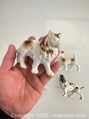 MaxSold Auction: Five small vintage ceramic dogs - Vallejo (California, USA) SELLER MANAGED Estate Sale Online Auction - Georgia Street