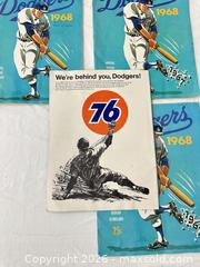 MaxSold Auction: Lot of 4 vintage 1968 Dodgers scorecards - Vallejo (California, USA) SELLER MANAGED Estate Sale Online Auction - Georgia Street