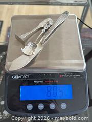 MaxSold Auction: Lot of sterling silver tableware, 80.5 g - Vallejo (California, USA) SELLER MANAGED Estate Sale Online Auction - Georgia Street