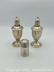 MaxSold Auction: Sterling silver and glass salt and pepper shakers - Vallejo (California, USA) SELLER MANAGED Estate Sale Online Auction - Georgia Street