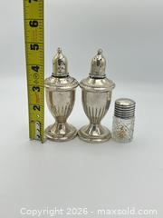 MaxSold Auction: Sterling silver and glass salt and pepper shakers - Vallejo (California, USA) SELLER MANAGED Estate Sale Online Auction - Georgia Street