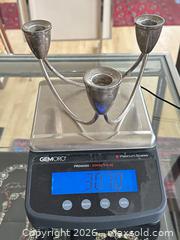 MaxSold Auction: Sterling silver modernist weighted candle holder - Vallejo (California, USA) SELLER MANAGED Estate Sale Online Auction - Georgia Street