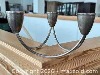 MaxSold Auction: Sterling silver modernist weighted candle holder - Vallejo (California, USA) SELLER MANAGED Estate Sale Online Auction - Georgia Street